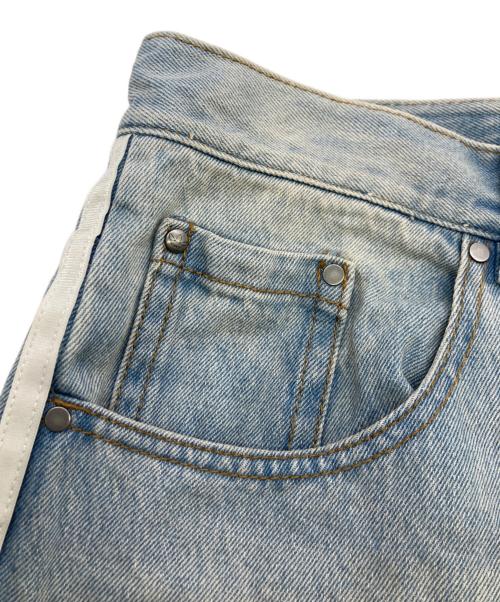 adidas（アディダス）adidas (アディダス) LOOSE FIT DENIM PANTS インディゴ サイズ:33の古着・服飾アイテム