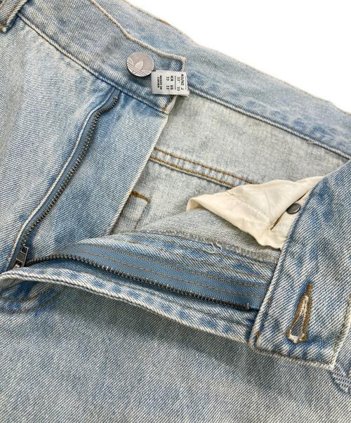 adidas（アディダス）adidas (アディダス) LOOSE FIT DENIM PANTS インディゴ サイズ:33の古着・服飾アイテム