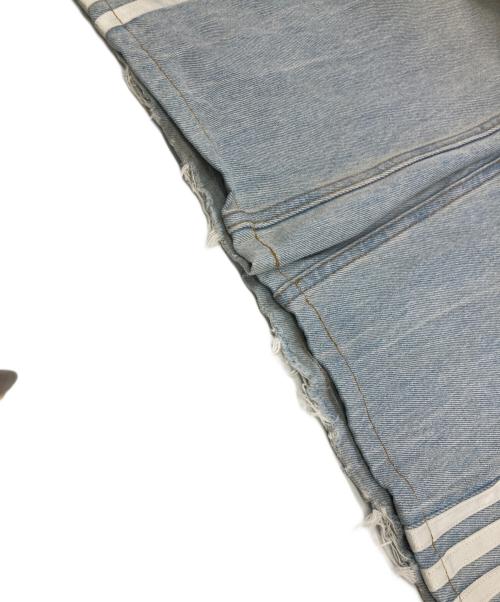 adidas（アディダス）adidas (アディダス) LOOSE FIT DENIM PANTS インディゴ サイズ:33の古着・服飾アイテム