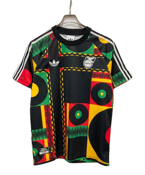 adidas（アディダス）adidas (アディダス) Jamaica RIGINALS T-SHIRT ブラック サイズ:	SIZE XLの古着・服飾アイテム