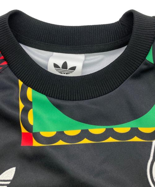 adidas（アディダス）adidas (アディダス) Jamaica RIGINALS T-SHIRT ブラック サイズ:	SIZE XLの古着・服飾アイテム