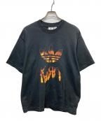 adidas×KORNアディダス×コーン）の古着「T-Shirt "Black"」｜ブラック