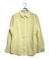 BANANA REPUBLIC（バナナリパブリック）の古着「シルクリネンシャツ/Silk linen shirt」｜イエロー