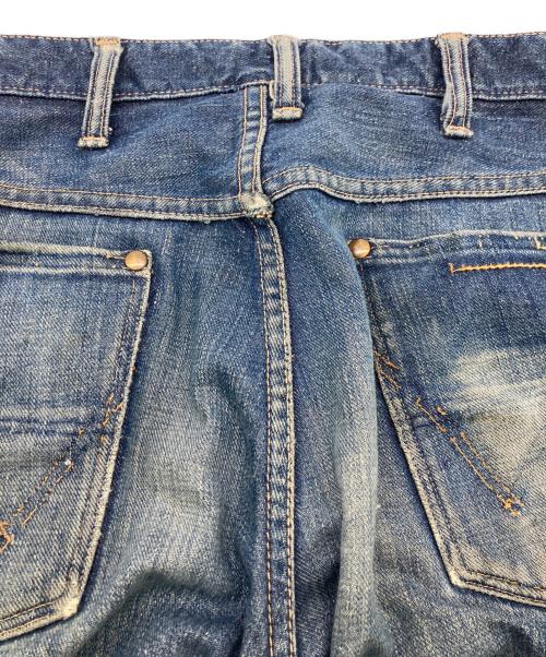 Wrangler（ラングラー）Wrangler (ラングラー) 11MWZ ダメージペイントデニムパンツ インディゴ サイズ:SIZE W30(ウエスト76㎝ 股上28㎝ 股下79㎝）の古着・服飾アイテム
