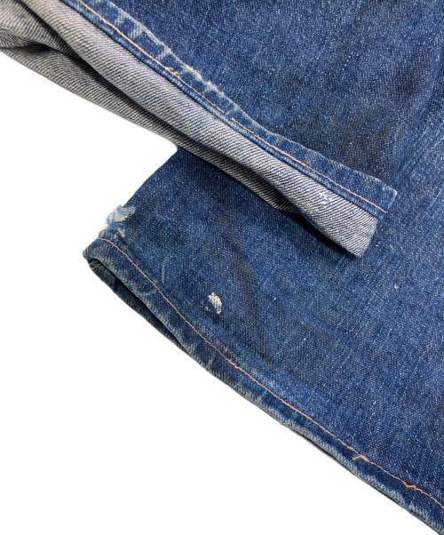 Wrangler（ラングラー）Wrangler (ラングラー) 11MWZ ダメージペイントデニムパンツ インディゴ サイズ:SIZE W30(ウエスト76㎝ 股上28㎝ 股下79㎝）の古着・服飾アイテム