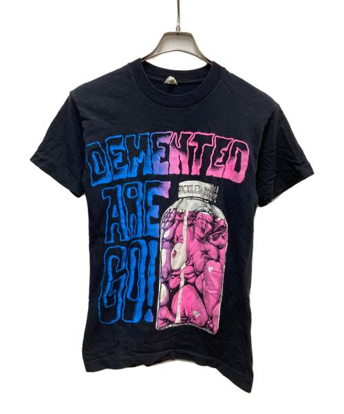 Demented Are Go（ディメンテッド・アー・ゴー）DEMENTED ARE GO (ディメンテッド・アー・ゴー) 80s PICKED バンドTシャツ ブラック サイズ:Sの古着・服飾アイテム