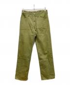Wranglerラングラー）の古着「70s PERMANENT PRESS ツイルパンツ」｜グリーン