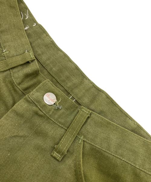 Wrangler（ラングラー）Wrangler (ラングラー) 70s PERMANENT PRESS ツイルパンツ グリーン サイズ:SIZE 81cm (W32)の古着・服飾アイテム