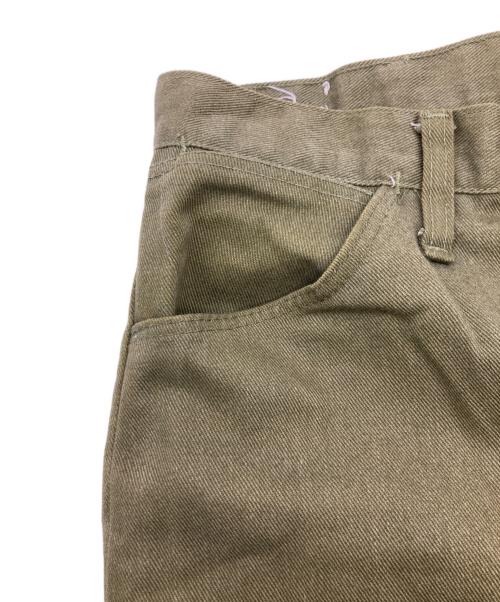 Wrangler（ラングラー）Wrangler (ラングラー) 70s PERMANENT PRESS ツイルパンツ グリーン サイズ:SIZE 81cm (W32)の古着・服飾アイテム