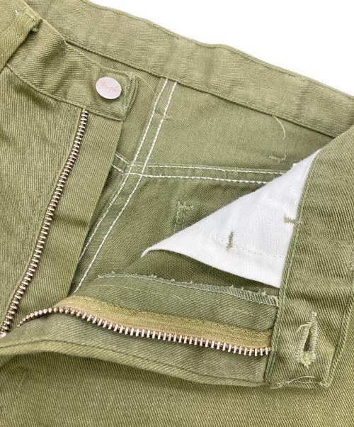 Wrangler（ラングラー）Wrangler (ラングラー) 70s PERMANENT PRESS ツイルパンツ グリーン サイズ:SIZE 81cm (W32)の古着・服飾アイテム