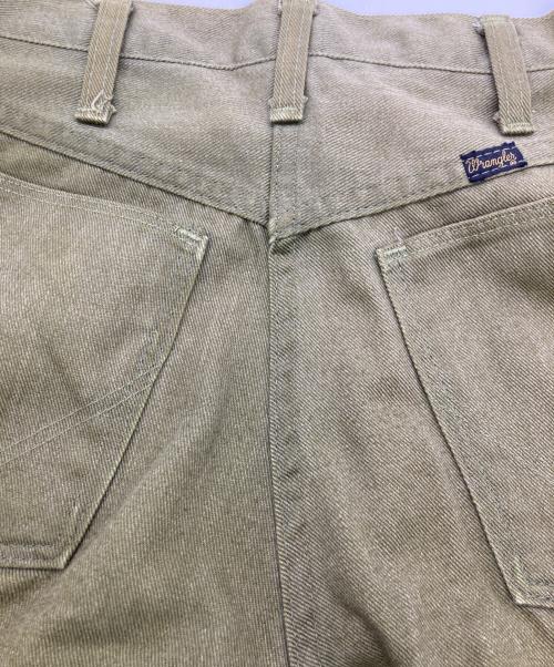 Wrangler（ラングラー）Wrangler (ラングラー) 70s PERMANENT PRESS ツイルパンツ グリーン サイズ:SIZE 81cm (W32)の古着・服飾アイテム