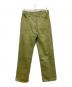 Wrangler（ラングラー）の古着「70s PERMANENT PRESS ツイルパンツ」｜グリーン