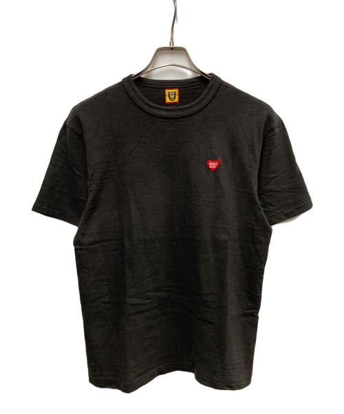 HUMAN MADE（ヒューマンメイド）HUMAN MADE (ヒューマンメイド) スモールハートロゴTシャツ ブラック サイズ:Sの古着・服飾アイテム