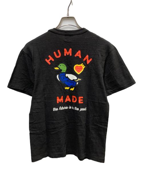 HUMAN MADE（ヒューマンメイド）HUMAN MADE (ヒューマンメイド) スモールハートロゴTシャツ ブラック サイズ:Sの古着・服飾アイテム