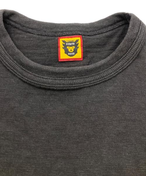 HUMAN MADE（ヒューマンメイド）HUMAN MADE (ヒューマンメイド) スモールハートロゴTシャツ ブラック サイズ:Sの古着・服飾アイテム