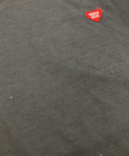 HUMAN MADE（ヒューマンメイド）HUMAN MADE (ヒューマンメイド) スモールハートロゴTシャツ ブラック サイズ:Sの古着・服飾アイテム