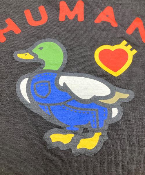 HUMAN MADE（ヒューマンメイド）HUMAN MADE (ヒューマンメイド) スモールハートロゴTシャツ ブラック サイズ:Sの古着・服飾アイテム