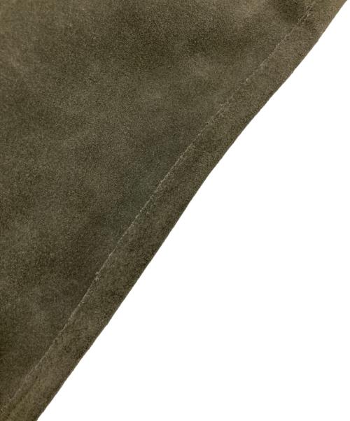 COS（コス）COS (コス) slouchy suede tote bag グリーンの古着・服飾アイテム