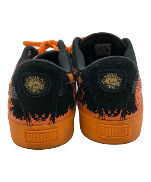 PUMA（プーマ）PUMA (プーマ) SUEDE SKATE HIROTTON ブラック×オレンジ サイズ:27.5cmの古着・服飾アイテム