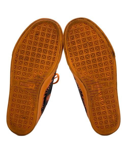 PUMA（プーマ）PUMA (プーマ) SUEDE SKATE HIROTTON ブラック×オレンジ サイズ:27.5cmの古着・服飾アイテム
