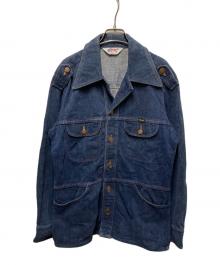 Wrangler（ラングラー）の古着「70s デニムブッシュジャケット」｜インディゴ
