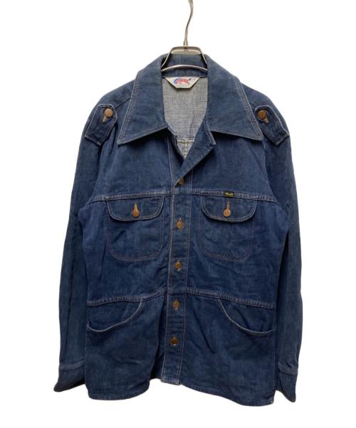 Wrangler（ラングラー）Wrangler (ラングラー) 70s デニムブッシュジャケット インディゴ サイズ:Mの古着・服飾アイテム