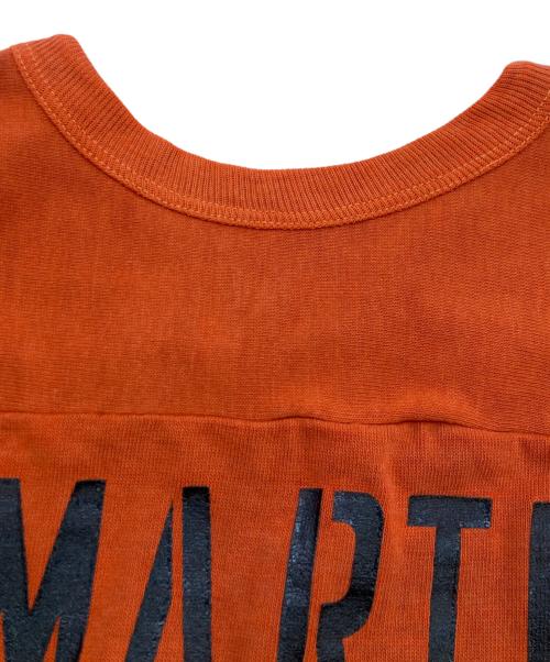 USED（ユーズド）USED (ユーズド) フットボールTシャツ オレンジ サイズ:ーの古着・服飾アイテム