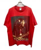 BOB MARLEYボブ・マーリィ）の古着「アーティストプリントTシャツ」｜レッド