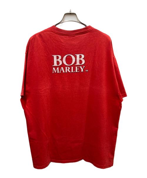 BOB MARLEY（ボブ・マーリィ）BOB MARLEY (ボブ・マーリィ) アーティストプリントTシャツ レッド サイズ:XLの古着・服飾アイテム
