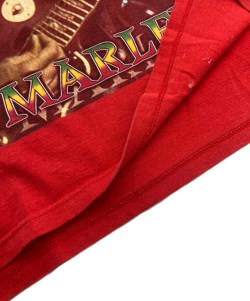 BOB MARLEY（ボブ・マーリィ）BOB MARLEY (ボブ・マーリィ) アーティストプリントTシャツ レッド サイズ:XLの古着・服飾アイテム