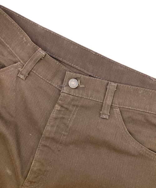 LEVI'S（リーバイス）LEVI'S (リーバイス) 80s 517 STA-PREST ピケパンツ ブラウン サイズ:W36 L29の古着・服飾アイテム