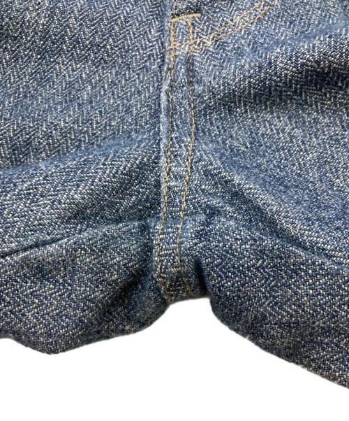 ARMANI JEANS（アルマーニジーンズ）ARMANI JEANS (アルマーニジーンズ) サイドラインデニムパンツ インディゴ サイズ:31の古着・服飾アイテム