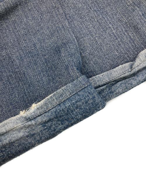 ARMANI JEANS（アルマーニジーンズ）ARMANI JEANS (アルマーニジーンズ) サイドラインデニムパンツ インディゴ サイズ:31の古着・服飾アイテム