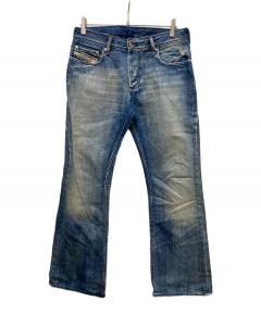 中古・古着通販】DIESEL (ディーゼル) ストレートデニムパンツ