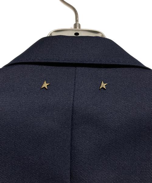 GOLDEN GOOSE（ゴールデングース）GOLDEN GOOSE (ゴールデングース) ヴァージンウールギャバディンブレザー ネイビー サイズ:48の古着・服飾アイテム