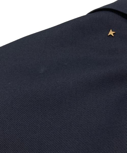 GOLDEN GOOSE（ゴールデングース）GOLDEN GOOSE (ゴールデングース) ヴァージンウールギャバディンブレザー ネイビー サイズ:48の古着・服飾アイテム