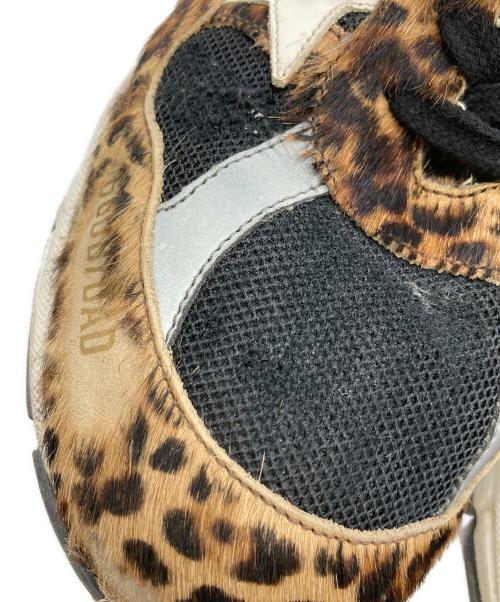 GOLDEN GOOSE（ゴールデングース）GOLDEN GOOSE (ゴールデングース) RUNNING DAD レオパードスニーカー ブラウン×ブラック サイズ:43 (約26.5cm〜27.5cm )の古着・服飾アイテム
