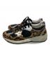 GOLDEN GOOSE (ゴールデングース) RUNNING DAD レオパードスニーカー ブラウン×ブラック サイズ:43 (約26.5cm〜27.5cm )：23000円