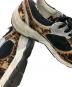 中古・古着 GOLDEN GOOSE (ゴールデングース) RUNNING DAD レオパードスニーカー ブラウン×ブラック サイズ:43 (約26.5cm〜27.5cm )：23000円