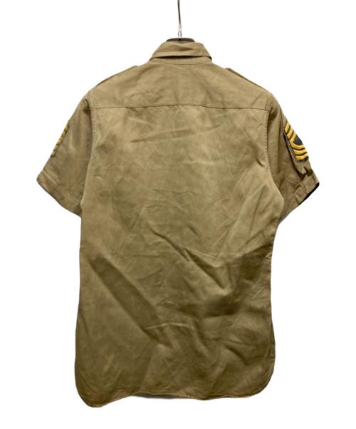 USED（ユーズド）USED (ユーズド) コットンワークシャツ ベージュ サイズ:14の古着・服飾アイテム