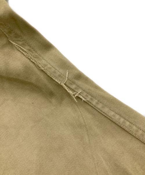USED（ユーズド）USED (ユーズド) コットンワークシャツ ベージュ サイズ:14の古着・服飾アイテム