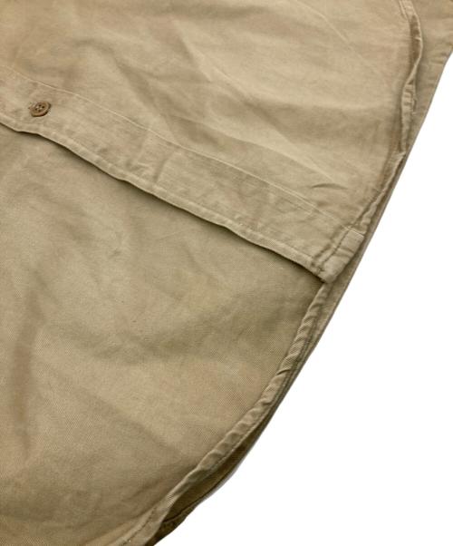 USED（ユーズド）USED (ユーズド) コットンワークシャツ ベージュ サイズ:14の古着・服飾アイテム