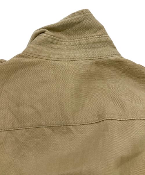 USED（ユーズド）USED (ユーズド) コットンワークシャツ ベージュ サイズ:14の古着・服飾アイテム