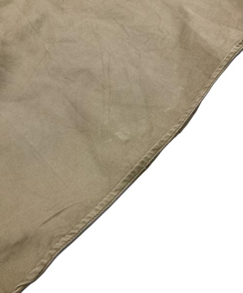 USED（ユーズド）USED (ユーズド) コットンワークシャツ ベージュ サイズ:14の古着・服飾アイテム