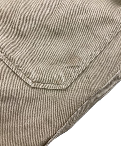 USED（ユーズド）USED (ユーズド) コットンワークシャツ ベージュ サイズ:14の古着・服飾アイテム