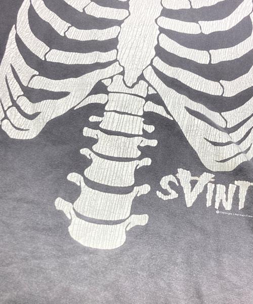 SAINT MICHAEL（セントマイケル）SAINT MICHAEL (セントマイケル) BONE HOODIE グレー サイズ:XLの古着・服飾アイテム