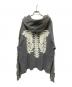 SAINT MICHAEL (セントマイケル) BONE HOODIE グレー サイズ:XL：40000円