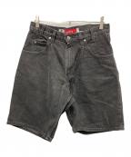 LEVI'Sリーバイス）の古着「90s Silvertab LOOSE ハーフパンツ」｜ブラック