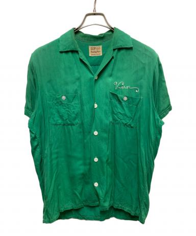 あ*は様 50sレーヨンシャツ vintage 中古・古着通販】ACO (アコ) 50s レーヨンギャバボーリングシャツ