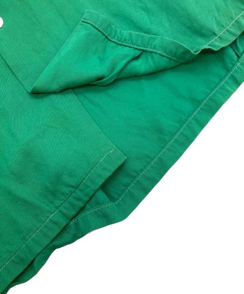 ACO（アコ）ACO (アコ) 50s レーヨンギャバボーリングシャツ グリーン サイズ:Sの古着・服飾アイテム